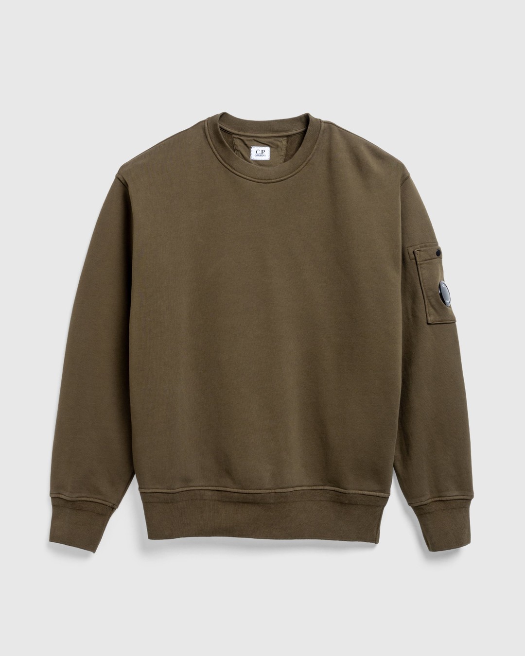 Cp company lens crew neck sweatshirt discount